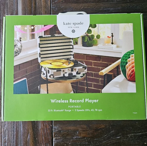 Kate Spade New York x Target Wireless Record Player - Picture 4 of 8